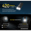 Nitecore Edc37 8000 Lumen Edc Flashlight - Jacobs Digital