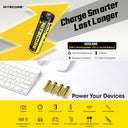 Nitecore Li-ion Rechargeable Aa Battery 2400mah 1.5v 4 Pack Kit - Jacobs Digital