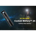 Nitecore Li-ion Rechargeable Usb C Battery 6000mah 3.6v - Jacobs Digital