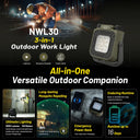 Nitecore Nwl20 3000 Lumen Multifunctional Triple Output Work Light-Jacobs Digital