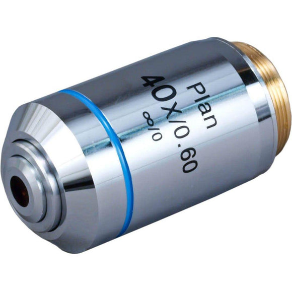 OMAX 40X/0.60 Infinity-corrected PLAN Microscope Objective Lens - Jacobs Digital