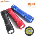 OrcaTorch D560 - 630 Lumen Dive Torch - BLACK - SPECIAL - Jacobs Digital