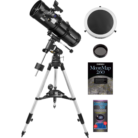 Orion SpaceProbe 130ST Equatorial Reflector Sun and Moon Kit-Jacobs Digital