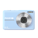 PULSE 16X Digital Zoom Compact Camera - Blue- Includes 32gb Memory Card