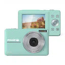 PULSE 16X Digi Zoom Compact Camera - Green - Includes 32gb Memory Card - Jacobs Digital