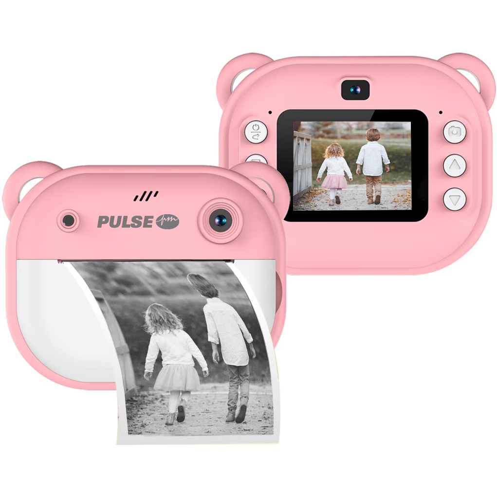 PULSE Instant Thermal Print Digital Camera Pink Jacobs Digital