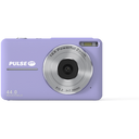 PULSE 16X Digital Zoom Compact Camera - Purple - Includes 32gb Memory Card - Out of Stock - Backorder Now - Jacobs Digital
