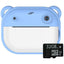 PULSE Instant Thermal Print Digital Camera - Blue - Jacobs Digital