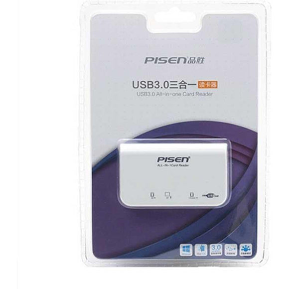 Pisen All-in-one Card Reader USB 3.0 - Jacobs Digital