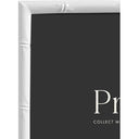 Profile Bamboo White Metal Frame 5x7 Metal Photo frame - Jacobs Digital