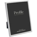Profile bamboo White Metal Frame 4x6 Metal Photo frame - Jacobs Digital