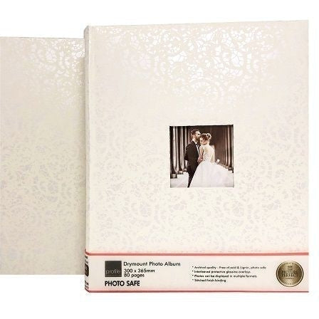 Profilelace Wedding Drymount 300x365mm Slipin Album-Jacobs Digital