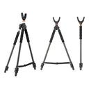 Vanguard Quest T62CU Shooting Carbon Fibre Tripod Tripod with 3-in-1 with U Yoke