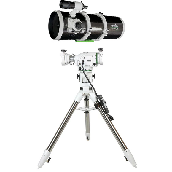 Skywatcher Quattro 200Q on AZ-EQ6 Photo Reflector Telescope with Tripod Kit