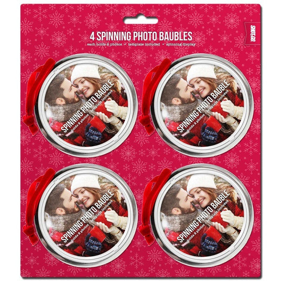 SHOT2GO Spinning Flat Photo Baubles - 4PK - CLEARANCE - ONLY 207 left - Jacobs Digital