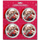 SHOT2GO Spinning Flat Photo Baubles - 4PK - CLEARANCE - ONLY 207 left - Jacobs Digital