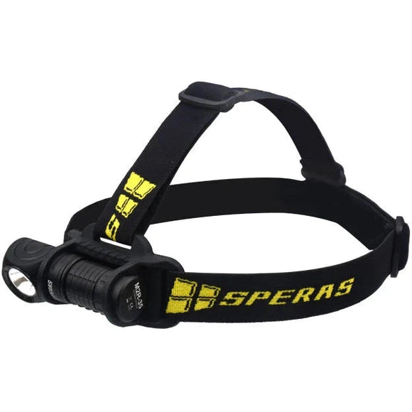 SPERAS M2R-35 Right-Angle Flashlight 18350 Type C Charging Magnet Flashlight - Jacobs Digital