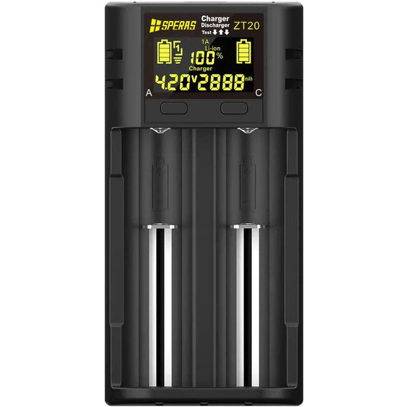 SPERAS ZT20 Battery Capacity Testing Charger-Jacobs Digital