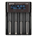 SPERAS D4S Smart LCD 4-Slot Battery Charger