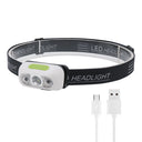 SPERAS B6 120lm 35m Rechargeable Headlamp USB-C with Wave Sensor IPX4 - Jacobs Digital