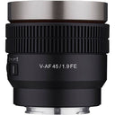 Samyang V-af 45mm T1.9 Sony FE Cine Lens - Jacobs Digital