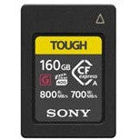 Sony CEAG160T Tough CFexpress Card 160GB-Jacobs Digital