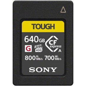 Sony CEAG640T Tough CFexpress Card 640GB-Jacobs Digital