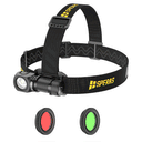 Speras SH16 Versatile Rechargeable Flashlight & Headlamp-Jacobs Digital