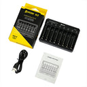 SPERAS NL8 USB Battery Charger (8 Slot) LED Indicator