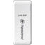 Transcend RDF5 USB 3.1 Gen 1 SDHC/SDXC / microSDHC/SDXC Memory Card Reader (White) - Jacobs Digital