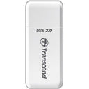 Transcend RDF5 USB 3.1 Gen 1 SDHC/SDXC / microSDHC/SDXC Memory Card Reader (White) - Jacobs Digital