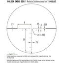 Vortex Golden Eagle 15-60x52 ECR-1 MOA Riflescope - Jacobs Digital