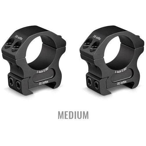 Vortex Pro Series 1 Inch Rings Medium – Jacobs Digital