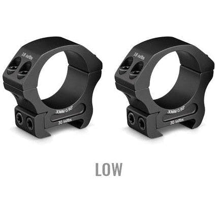Vortex Pro Series 30 MM Rings Low - Jacobs Digital