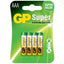 GP - Super Alkaline - AAA 4pk