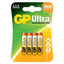 GP - Ultra Alkaline - AAA 4pk