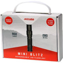 Accura Mini Blitz LED Torch 950 LM battery & Charger