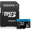 ADATA Premier microSDHC UHS-I A1 V10 Card with Adapter 32GB - Jacobs Digital