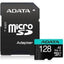 ADATA Premier Pro microSDXC UHS-I U3 A2 V30 Card with Adapter - Jacobs Digital