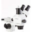 AmScope SM-3 Series Simul-Focal Zoom Trincocular Stereo Microscope 7x-90x Magnification on Single Arm Boom Stand