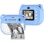 PULSE Instant Thermal Print Digital Camera - Blue