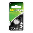 GP - Button Cell - CR2025 1pk