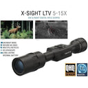 ATN LTV 5-15X Smart Day/Night Hunting Riflescope