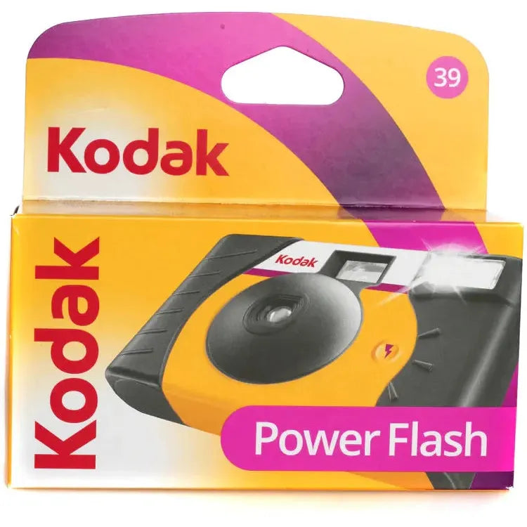 Kodak Power Flash Disposable Film Camera with Flash 39 Exp