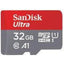 Sandisk Ultra Micro Sdhc 32gb C10 Uhs-1 Micro Sd Card