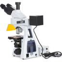 Euromex bScope Series  40X-1000X Trinocular Compound Microscope with Epi-Fluorescence (Blue, Green, Violet, and Ultra-violet)