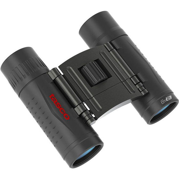 Tasco Bino Essentials 8x21mm Black Roof Binocular - Jacobs Digital