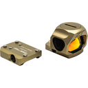 ZeroTech Trace Halo Aspherical Red Dot Enclosed (RMSc + PICATINNY) - FDE