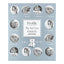 Profile First Year Blue Metal Baby Frame Metal Photo Frame - Jacobs Digital