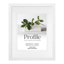 Profile Elegant Deluxe White 11x14/8x10 Frametimber Photoframes - Jacobs Digital
